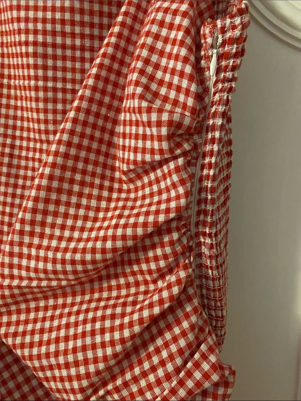 Red Gingham Mini Dress - Unbranded - Picture 2 of 7